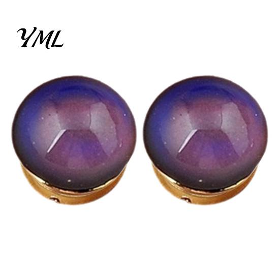 No Sew Cardigan Button 2Pcs Faux Pearl Magnetic Clothes Button, Fake Cat Eye Stone Brooch Set Safety for Shirts Scarf Shawl, Decorative Clothing