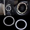 Ring Decorative  Ring Switch Button Decor Car Start Decorative Circle Start Stop Engine
