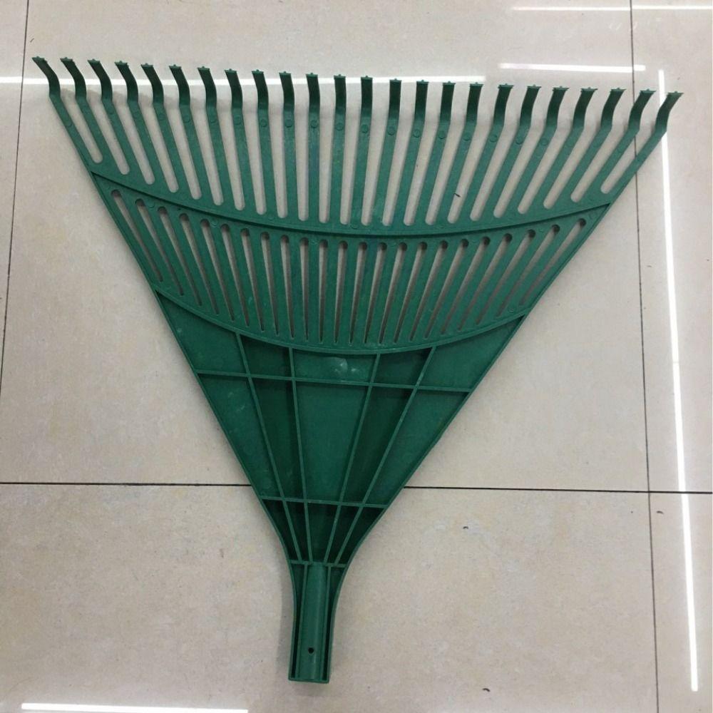High Hardness Grass Rake Plastic Garden Rake Compost Mixing Leaf Rake Lawn Cleaning