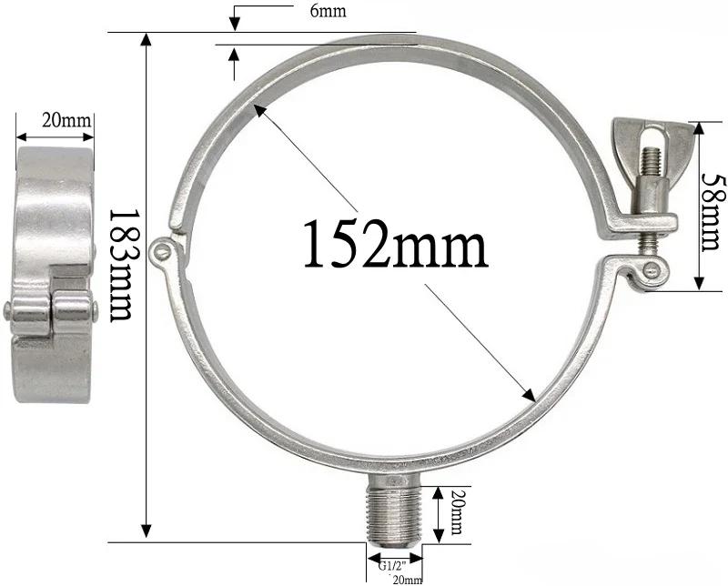 1/2" BSP Male X Fit 1/2" 3/4" 1" -12" Inch 12.7-305mm Tube OD 304 Stainless Steel Pipe Support Clamp Hanger Bracket Sanitary