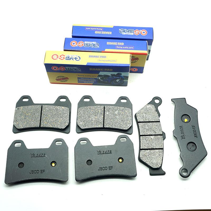 Motorcycle Front Rear Brake Pads for VICTORY Touring Cruiser 2003-2006 V92SC Sport Cruiser 2000-2002 Hammer 2005-2007 S 2008