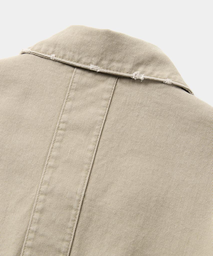 Like A Mods Washed Damage 4-Pocket Jacket_Beige