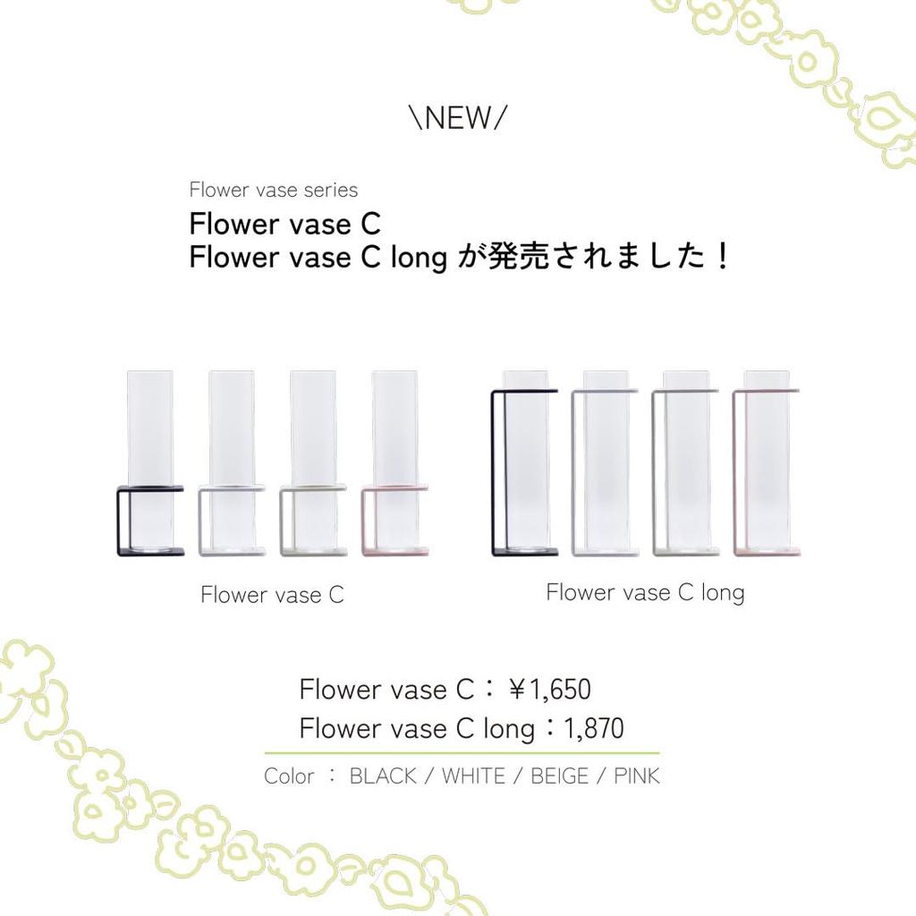 [Made In Tsubame-Sanjo] TETSUNAGI C & C Long Flower Vase Set, Single Flower Vase, Steel and Glass Test Tube, Mini, Made In Japan, Interior Decor,