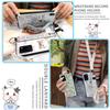 Fashion Design Protective Phone Case For Oukitel C21 Anti-knock Ring Anti-dust Soft Case Cute Cartoon Waterproof Durable