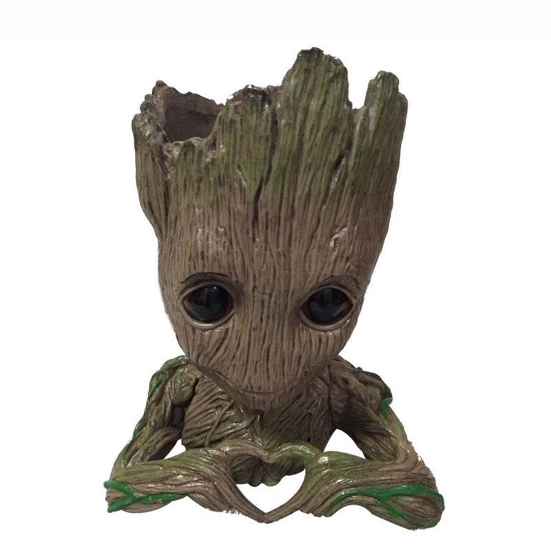 

The Guardians Of Galaxy Groot Flowerpot Pen Pot Pencil Vase Tree Man Gift Figure