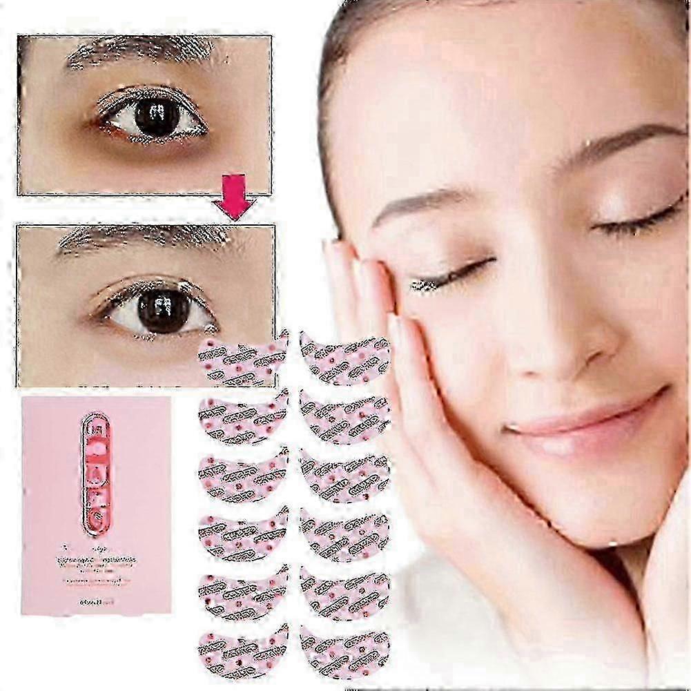 Páry TOPICALS Zesvětlující masky pod oči Faded Brightening Clearing 2025 Nové v krabici, Redukují tmavé kruhy a jemné linky, Hydratační, Zklidňující, 6 párů