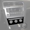 For Volkswagen Golf 7 GTI Mk7 2013 2014 2015 2016 2017 Dashboard AC Control Panel Piano Black Sticker Car Interior Accessorie