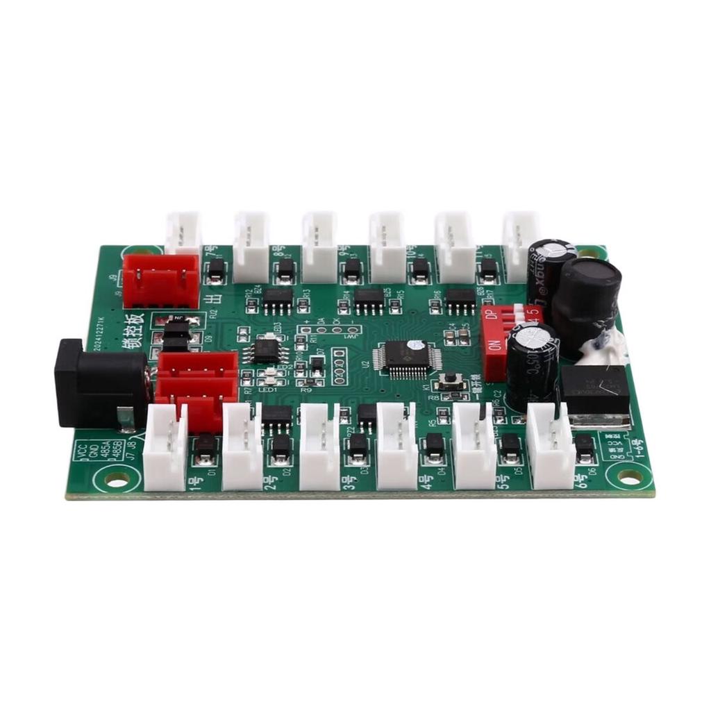 A89X Smart Locker 12-Way Control Board 485 Communication Express Locker Lock Control Board for Electromagnetic Locker
