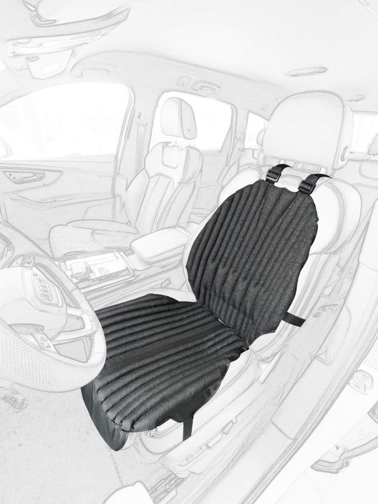 Ekkoseat seat covers, buckwheat husk filling