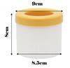 Silicone Ice Cube Mold, Cylinder 3D Ice Cubes Maker with 60 Ice Cubes