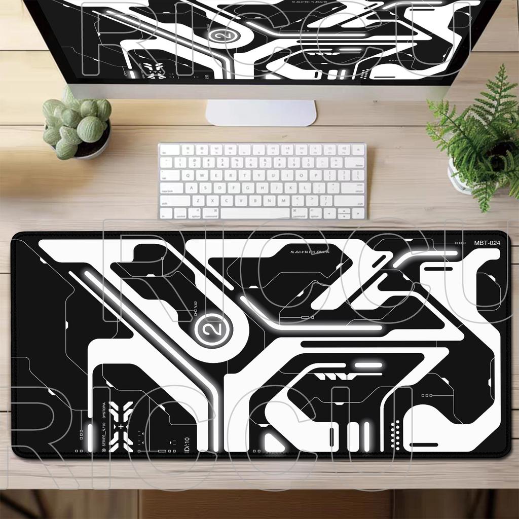 XXL HD sci-fi style Computer Mouse Pad Rug Gaming PC Accessories Large MausePad office protective pads Desk mat Keyboard carpet