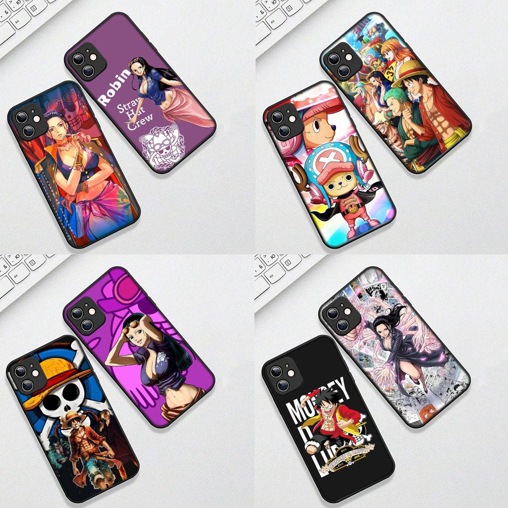 Nico One Luffy Pieces Robin Casing Phone Cover for OPPO A38 A18 A17 A40 A60 A80 A16 A78 A79 A54 A15 A57 4G 5G Soft Case