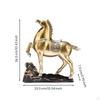 Colorful Horse Statue Artistic Design Gift Idea Home Decor for Living Room, Entryway,