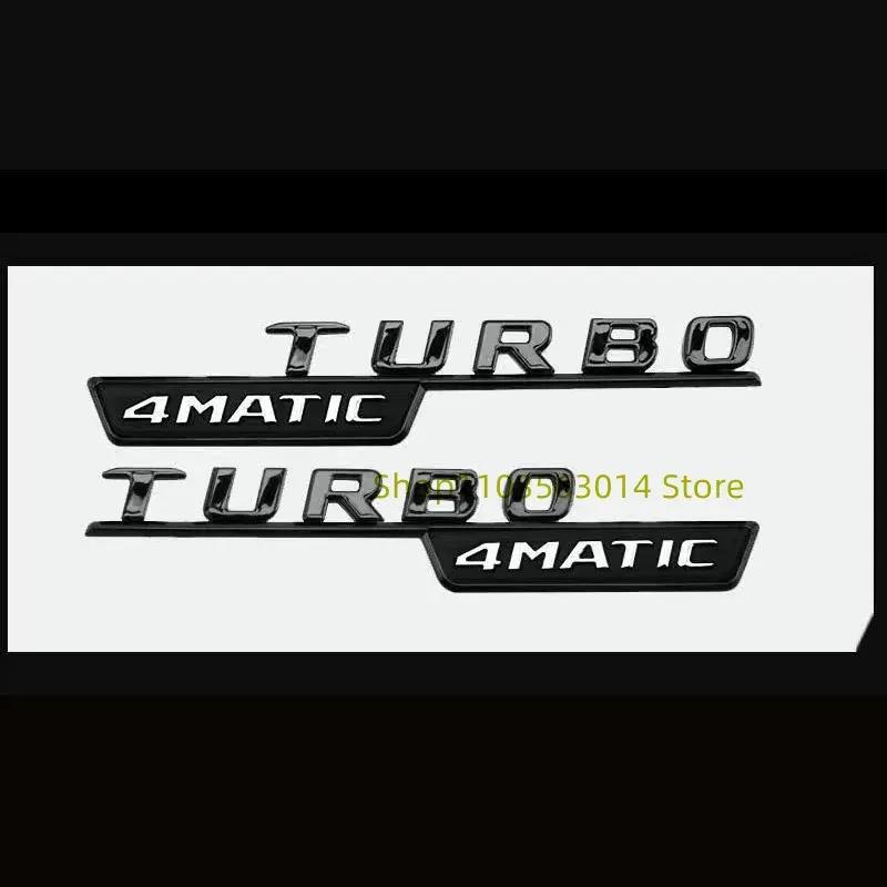 3D Silver Black GLA180 GLA200 GLA220d GLA250 GLA260 4Matic for X156 H247 Car Trunk Sticker