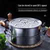 Ganglaimei 28cm Stainless Steel Steamer