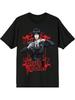 Bioworld Black Butler Sebastian Charakter Anthrazitgraues Grafik-T-Shirt