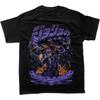 JOJO Bizarre Adventure T-Shirt Jotaro Kujo Star Platinum Purple Gold Anime Graphic Tee Stand User Battle Cotton Oversized Tops