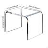 Acrylic End Table for Living Room And Office Use