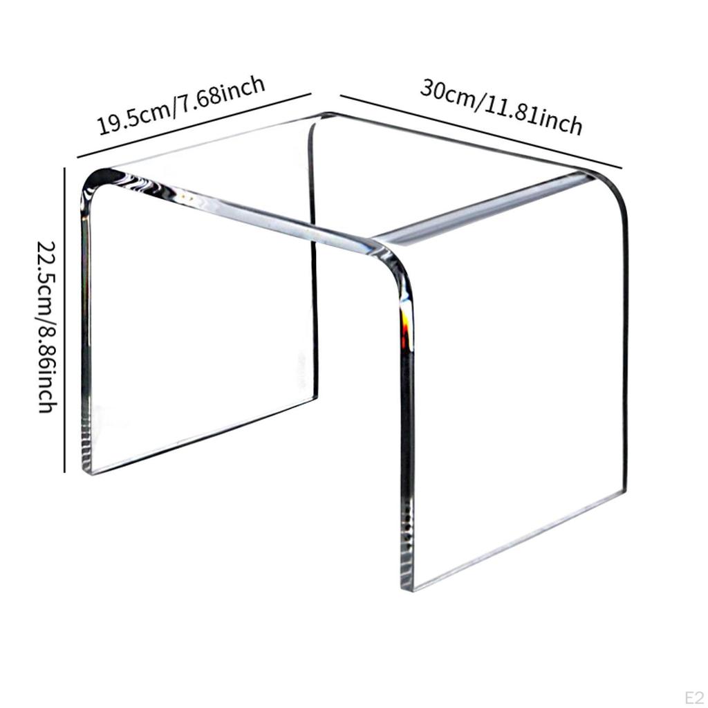 Acrylic End Table for Living Room And Office Use