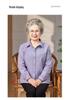Pure Cotton Plaid Long Sleeve Shirt for Women - Maternity & Elderly Spring/Autumn Wear