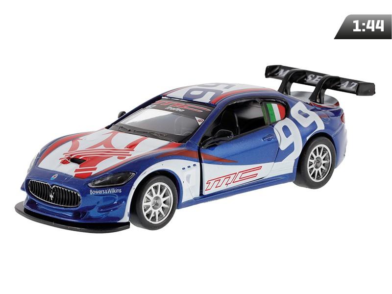 Model 1:43, Maserati GranTurismo MC GT4, niebiesko-biały