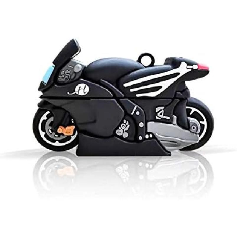 

Cool Silicone Motorcycle Vehicle Headphone Case Compatible with Airpods 3rd Airpods 3 2021 Headphones Fashion Cover for Boys Girls Teenager Best Gift Motorcycle Airpods3