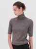ACUD Turtle Neck Ribbed Knit _Grey