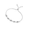 Korean Style Zircon Flower Bracelet for Women - Trendy, Simple, Personalized Design