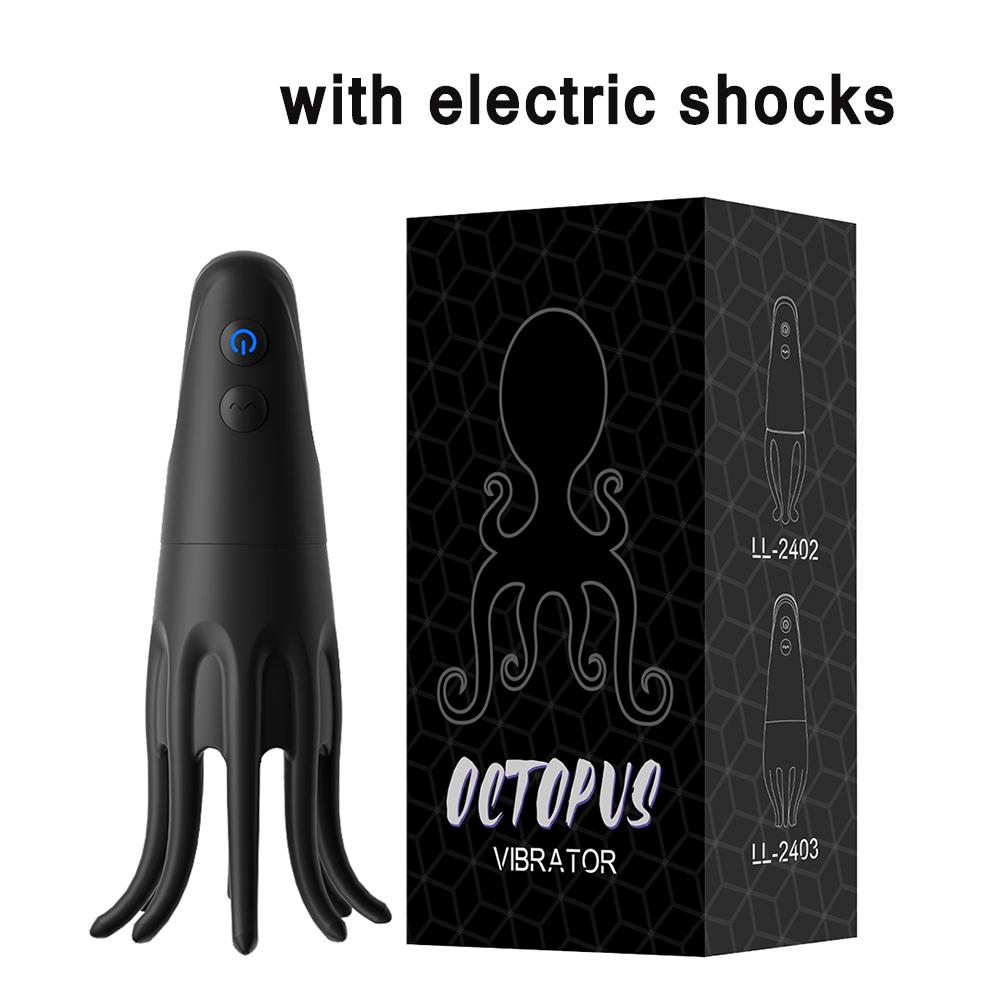Masturbator for Men Glans Vibrating Electric Shock Sex Oral Blowjob Lasting Delay Endurance Training Male Sex Toys for Men 18+
