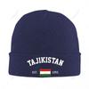 Knitted Hat Unisex Tajikistan EST Independence Day For Unisex Women Boys Winter Autumn Beanie Cap Warm Bonnet