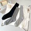Wind Vertical Socks Summer Thin Tide Gray Catwalk Stacking Socks Stockings Ballet Medium Tube