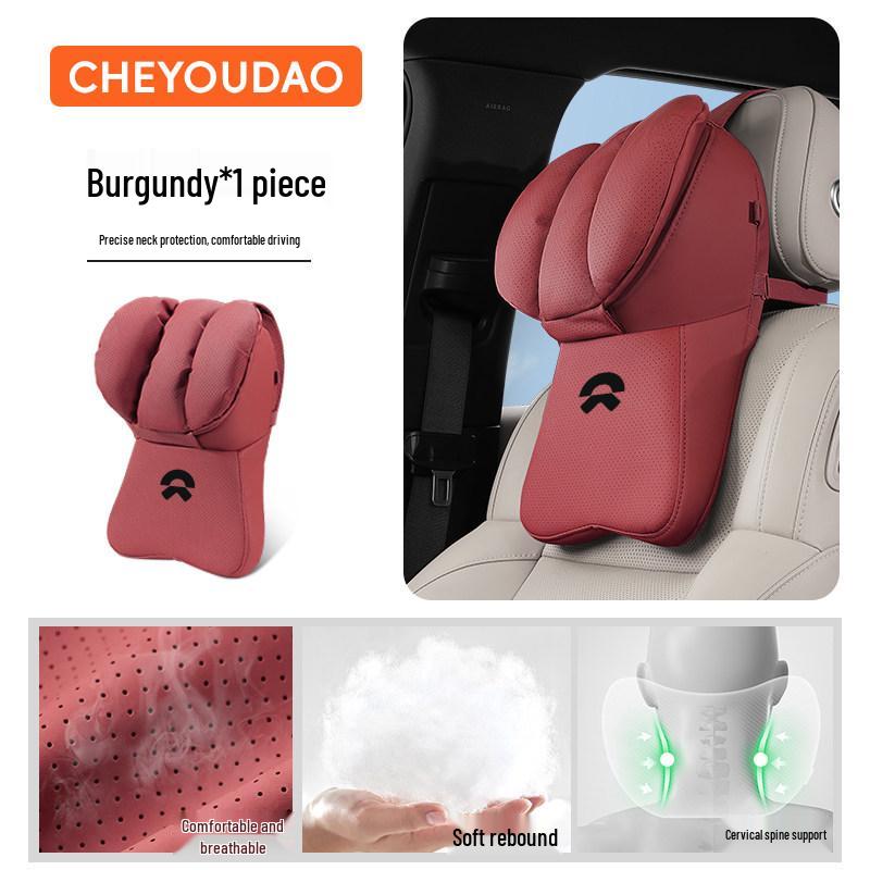 NIO Car Seat Support: Fits ES8 Headrest, ES6/ET5T/ET7 Backrest, EC6/ET5/ET9/EC7 Lumbar