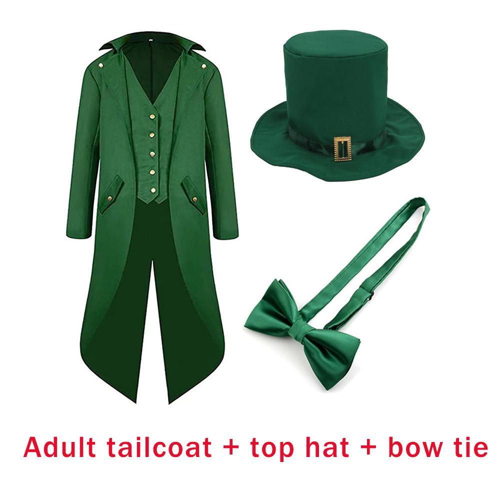 St. Patrick`s Day Costume Tailcoat Leprechaun
