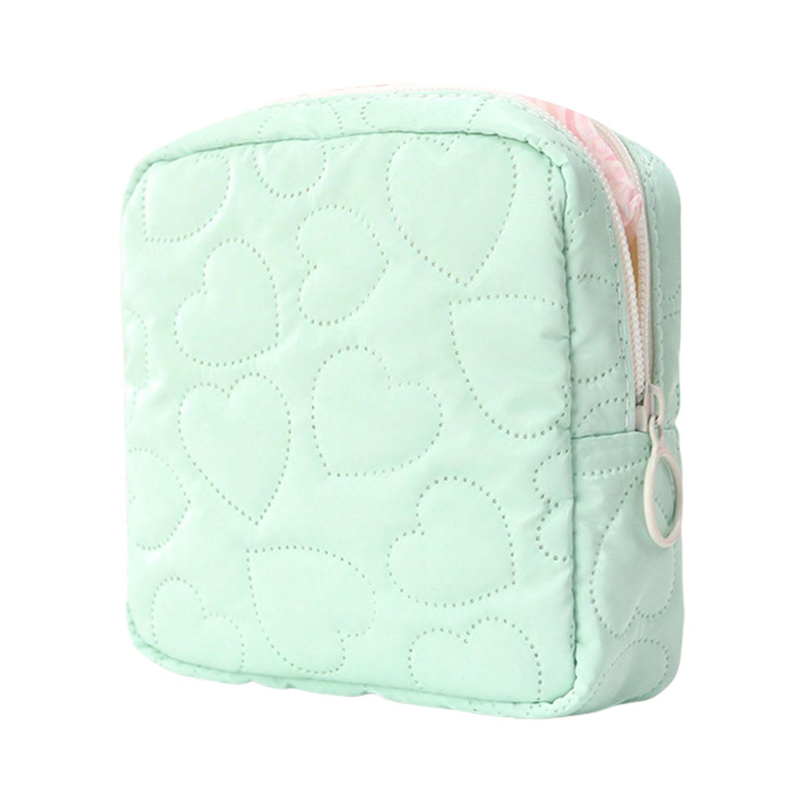 

Portable Candy Colored Storage Bag Home Accessory for Easy Organization of Stationery Cosmetics And More On The Way зелёный