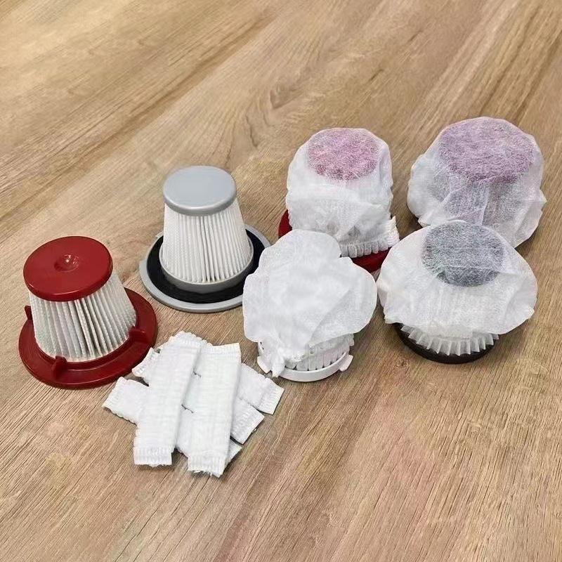 50/100PCS Disposable Elastic Seal Vacuum Filters Non-Woven Dust Bags for Small Handheld Vacuum Cleaner Accessories