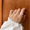 Little Daisy Ring For Women Cute Flower Adjustable Open Ring Creative Accessories Handmade Designer Zircon Lovely Girl Gift