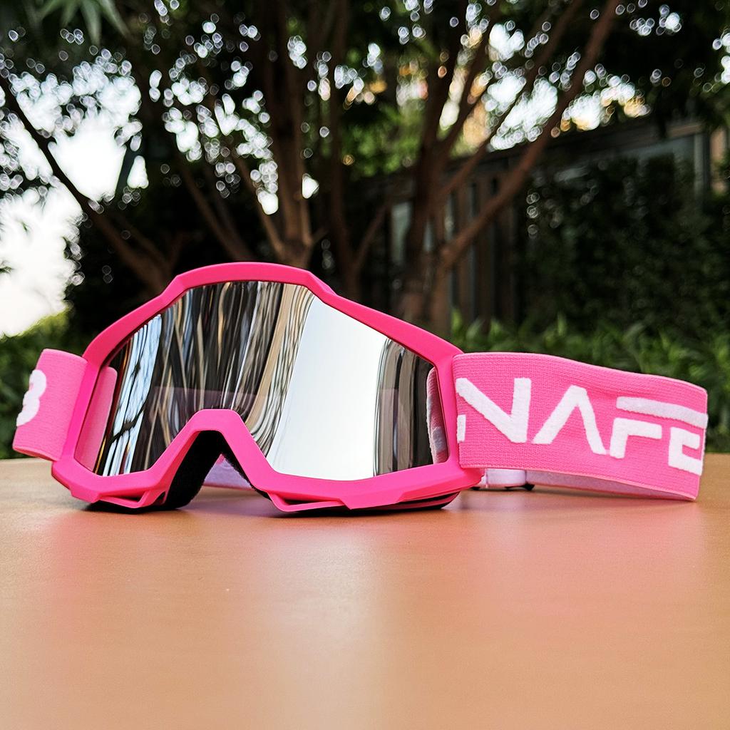 Motorcycle Windproof Glasses Off-road Goggles Motorcycle Goggles Adjustable Non-slip Silicone Elastic Band Outdoor Transportation