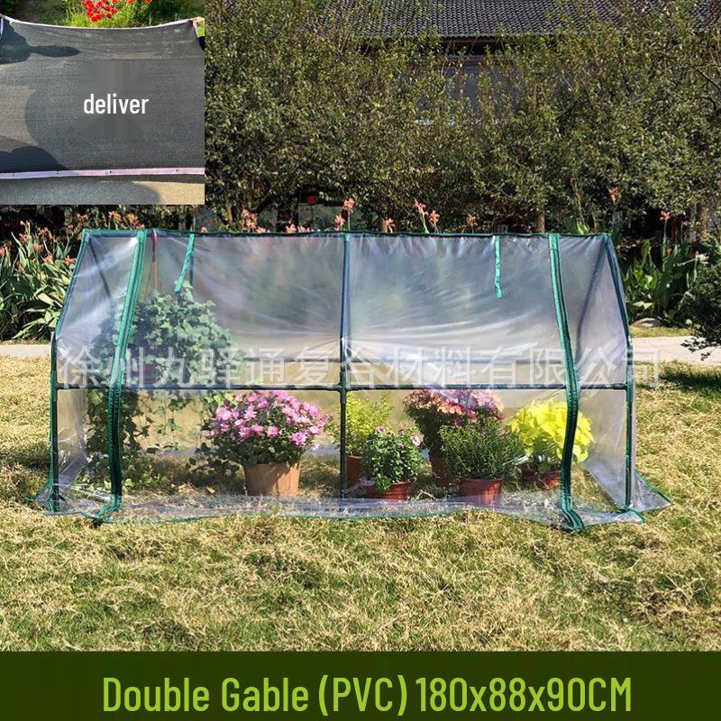 Transparente Gewächshaus-Isolierabdeckung für Blumenständer, Balkon & Garten