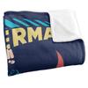SUPERMAN Superhero Soft Touch Blanket