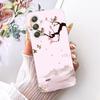 For Samsung Galaxy A54 Cute Flower Butterfly Cat Painted Case For Samsung A54 5G SM-A546B Soft Silicone TPU Phone Cases