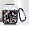 Case For Airpods Pro Pro2 4 2 Pro3 1 3 Earphone Cases Cover Pink Heart Print