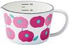 Toyo Horo Plune Enamel Measuring Fluffy Flower S Cup, Pink, MC-607