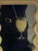 Korean Style Wine Glass Cup Bag Suits Crossbody Bag, Bottle Cover, Handbag, creative gift vase, sequins, handmade weaving