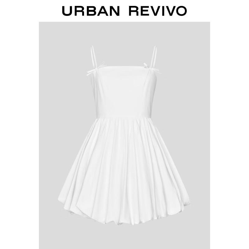 UR Women's Casual Bow-Tie Tulip Hem Strap Dress