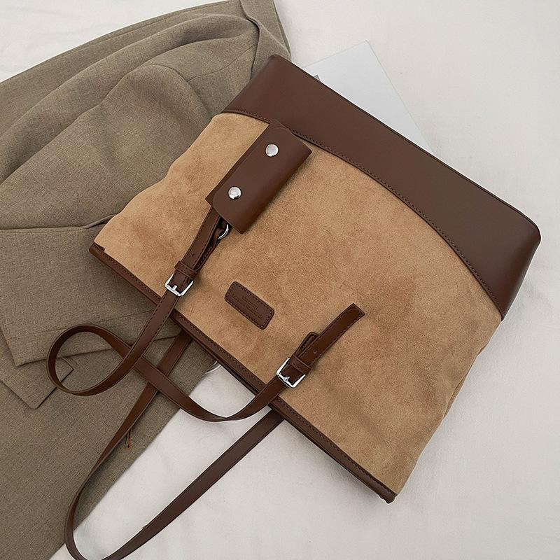 Large Capacity Shoulder Bag Women's New Trendy High-end Atmosphere Exquisite High-end Commuter Tote Bag