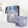 Custom Cover 500+ Capacity A4 Yu-Gi-Oh! Binder Premium PU Leather 9-Pocket Zippered Album TCG Organizer with Refillable Pages