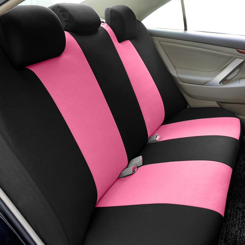 Universal Size Concave Embroidery Car Seat Covers Fit For Most Car SUV Truck Car Accessories Interior With Airbag Compatible