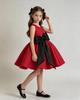 2026 Spring/Autumn Girls' Bowknot Princess Dress - Sweet Formal Birthday Party Outfit