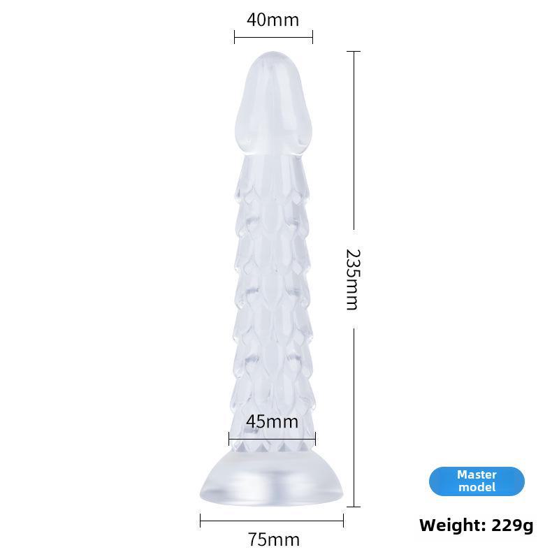 Dragon Scale Beaded Anal Plug & Development Dildo - Alternativní anální a vaginální rozšiřující sexuální hračka