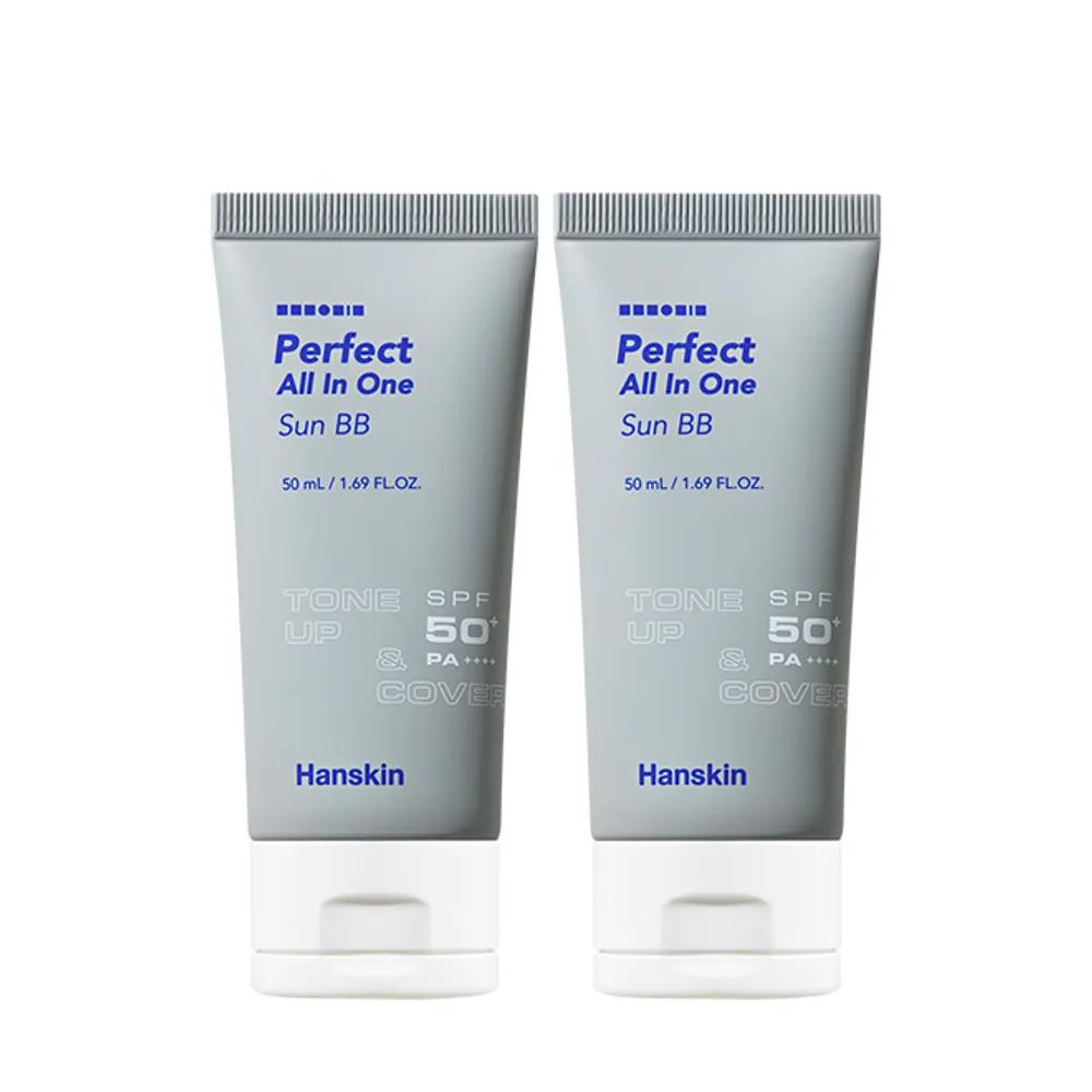 

Hanskin Perfect All-in-One Sun BB SPF50+ 50 мл Seonbibi 1+1(B0011014)